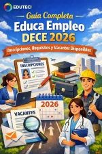 Guía Completa Educa Empleo DECE 2026: Inscripciones, Requisitos y Vacantes Disponibles