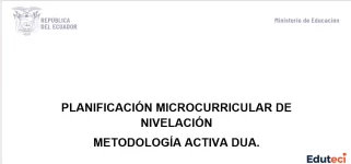 Planificación Nivelación Estudios Sociales 7mo Grado (DUA) | Archivo Docente