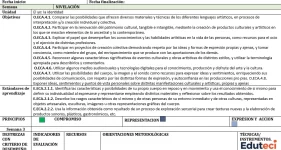 Planificación ECA 8vo EGB - 1er Trimestre 2025 (DUA y NEE) | Archivo Docente